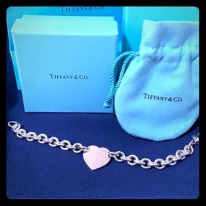 Authentic Tiffany & Co Heart Tag bracelet